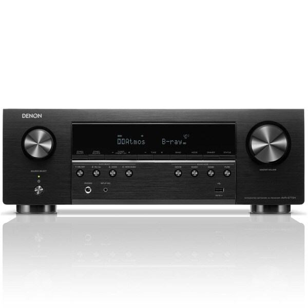 Main product image for Denon AVR-S770H 7.2 Channel Full 8K Ultra HD AV Receiver with 3D Audio 75 Watts per Channel245-4004